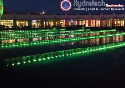 Ferrari World Abu Dhabi Dancing Fountain Feature