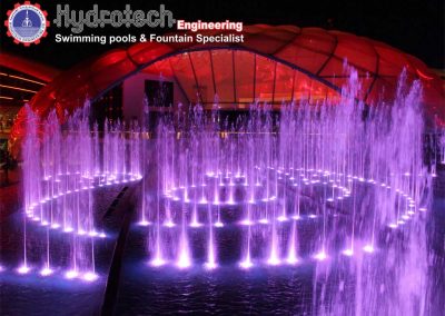 Ferrari World Abu Dhabi Dacing Fountain Feature