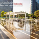 One Zabeel Towers Dry Deck Fountain