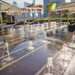 One Zabeel Towers Dry Deck Fountain