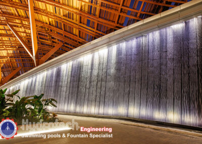 One Zabeel Main Entrance Fountain