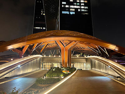 One Zabeel Entrance Area Fountain